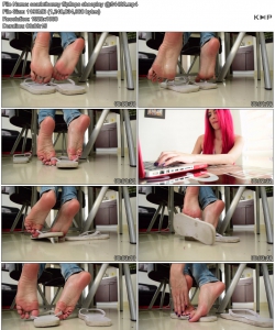 scarletbunny flipflops shoeplay