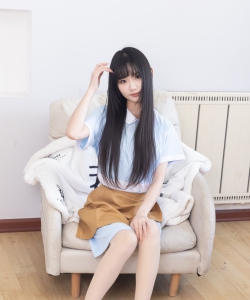 袜啵啵521期：甜甜圈-制服、高跟鞋、薄肉丝（脚尖加固款）、裸足
